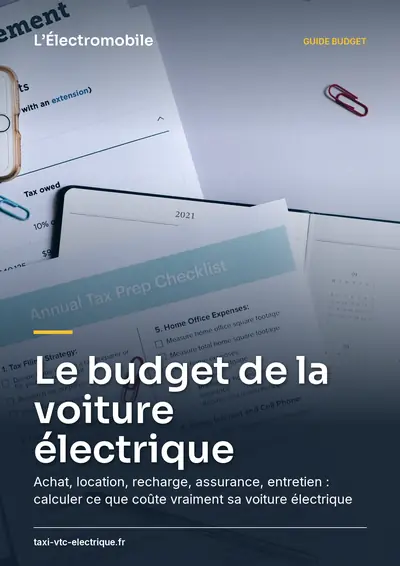 Couverture de l'ebook Le budget de la voiture électrique