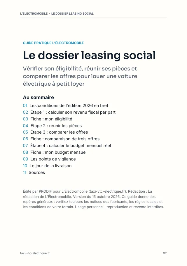 Aperçu de la page 2 de l'ebook Le dossier leasing social