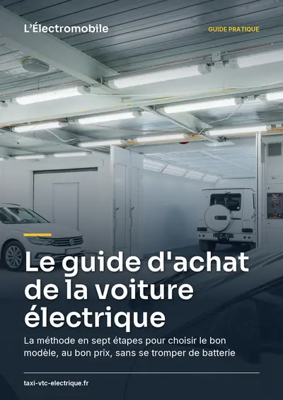 Couverture de l'ebook Le guide d'achat de la voiture électrique