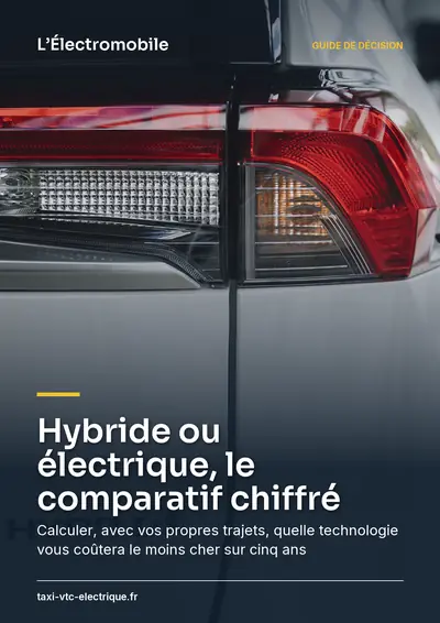 Couverture de l'ebook Hybride ou électrique, le comparatif chiffré
