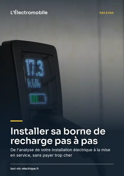 Couverture de l'ebook Installer sa borne de recharge pas à pas